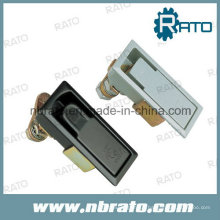 Latch with Lock for Side Panel of Cabinet